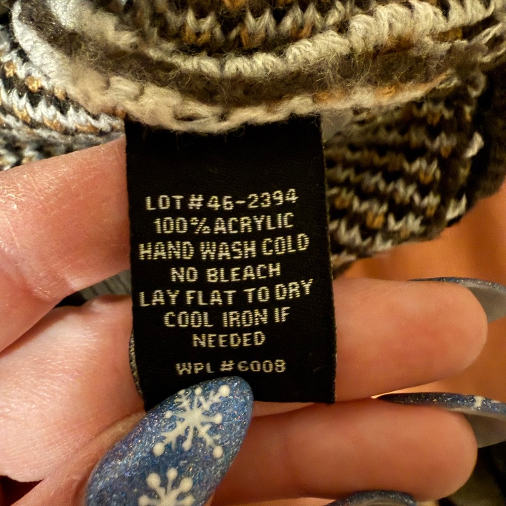 Rock N roll Denim Vintage Longhorn Western sweater knit - Picture 3 of 6
